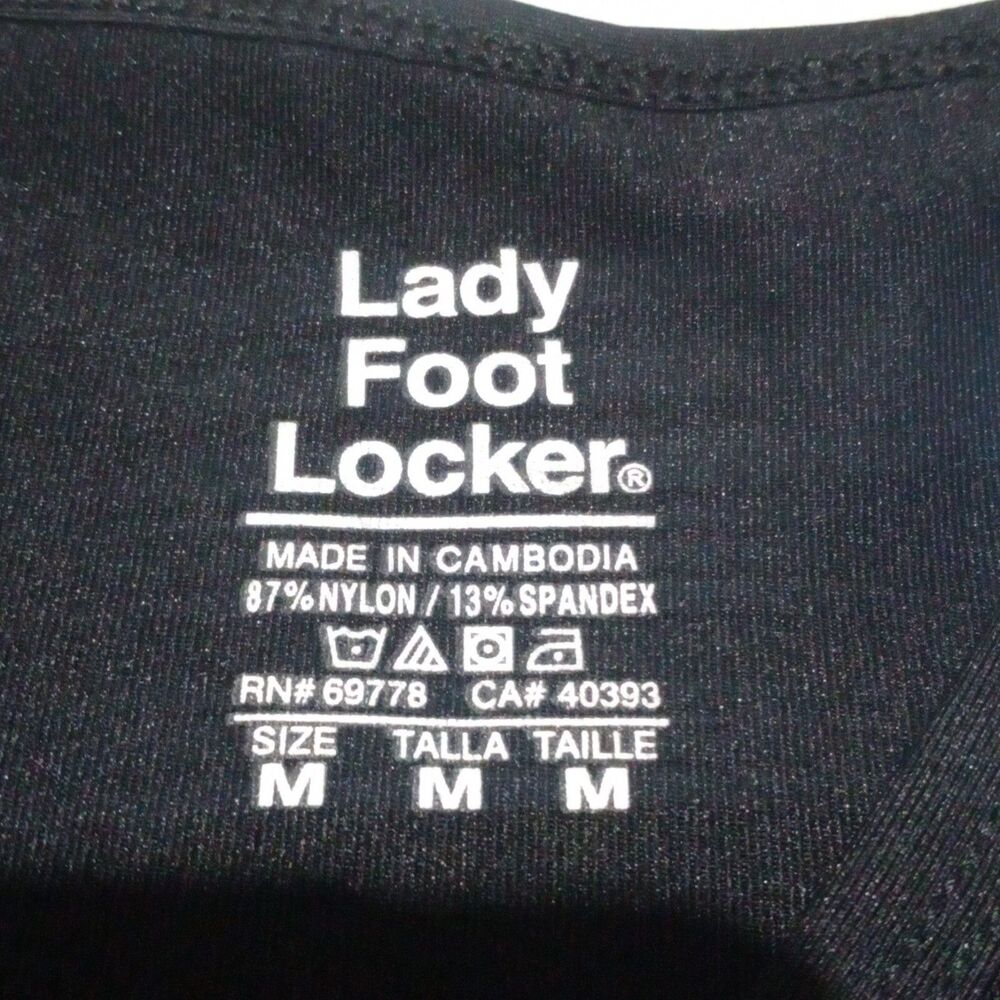 Lady Foot Locker Wrap Perf Tank Top-Medium-Racerback-Quick Dry-Performance-NEW - Picture 6 of 6